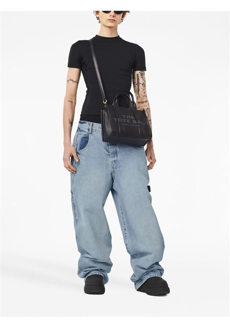 Borsa the small tote in nero Marc jacobs - donna MARC JACOBS | H009L01SP21001